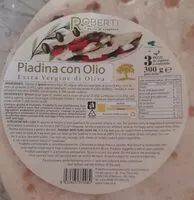 Mängden socker i Piadina con olio