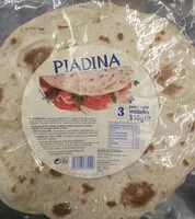 Mängden socker i Piadina
