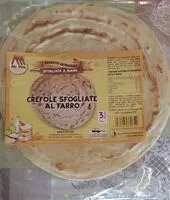 Mängden socker i Crearle sfogliate al farro