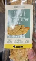 Mängden socker i Lingue integrali e mais
