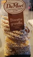 Mängden socker i Biscotto granella