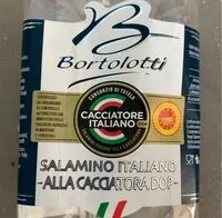 Mängden socker i Salamino italiano alla cacciatora DOP