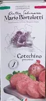 Mängden socker i Cotechino precotto Mario bortolotti