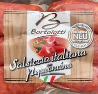 Mängden socker i Salsiccia italiana
