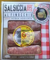 Mängden socker i Salsiccia  al finocchio