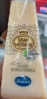 Mängden socker i Formaggio Gran Moravia