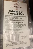 Mängden socker i Grissini mais