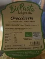 Mängden socker i Orecchiette