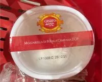 Mängden socker i mazzarella di bufala