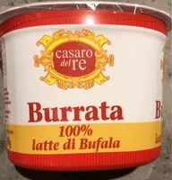 Mängden socker i Burrata