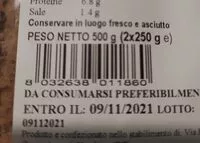 Mängden socker i Pane alla segale integrale