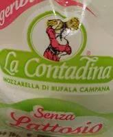 Mängden socker i Mozzarella di bufala campana