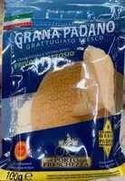 Mängden socker i Grana padano grattuggiato