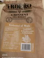 Mängden socker i Grissini al Mais