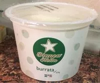 Mängden socker i Burrata