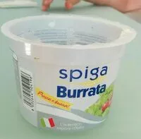 Mängden socker i Burrata