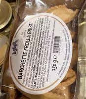 Mängden socker i Barchette frolla brise