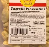 Mängden socker i Tortelli piacentini