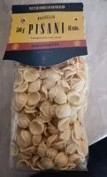 Mängden socker i Orecchiette