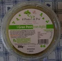 Mängden socker i Pesto con aglio