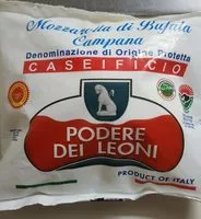 Mängden socker i Mozzarella Di Bufala Campana