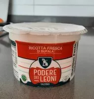 Mängden socker i Ricotta fresca di bufala