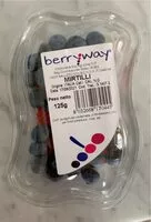 Mängden socker i Mirtilli