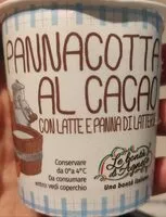 Mängden socker i Pannacotta al cacao