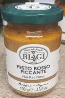 Mängden socker i Pesto Rosso Piccantr