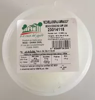 Mängden socker i Mozzarella Di Bufala Campana D.O.P