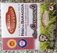 Mängden socker i Riso di Baraggia