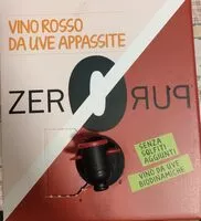 Mängden socker i Vino rosso da uve appassite