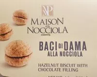 Mängden socker i Baci di Dama