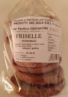 Mängden socker i Friselle integrali