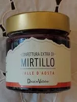 Mängden socker i Confettura extra di mirtillo