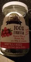 Mängden socker i Mirtilli rossi