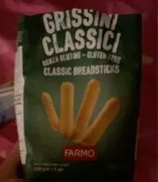 Mängden socker i Grissini classici