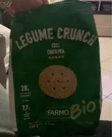 Mängden socker i Legume crunch