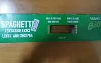 Mängden socker i Spaghetti lenticchie e ceci Farmo Bio