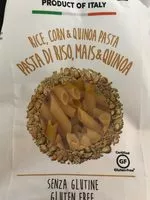 Mängden socker i Pasta di riso, mais e quinoa