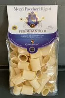 Mängden socker i Mezzi Paccheri Rigati