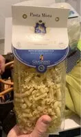 Mängden socker i Pasta mista