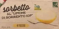 Mängden socker i Sorbetto al “Limone di Sorrento IGP”
