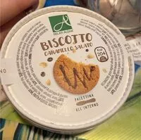 Mängden socker i Gelato al biscotto caramello salato