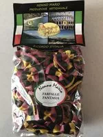 Mängden socker i Farfalle