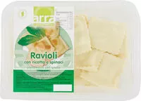 Mängden socker i Ravioli con ricotta e spinaci