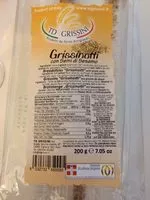 Mängden socker i Grissinotti con semi di sesamo