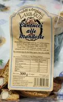 Mängden socker i cantuccini alla mandorle