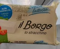 Mängden socker i Il borgo stracchino senza lattosio