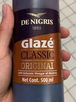 Mängden socker i Glazé classic original au vinaigre balsamique